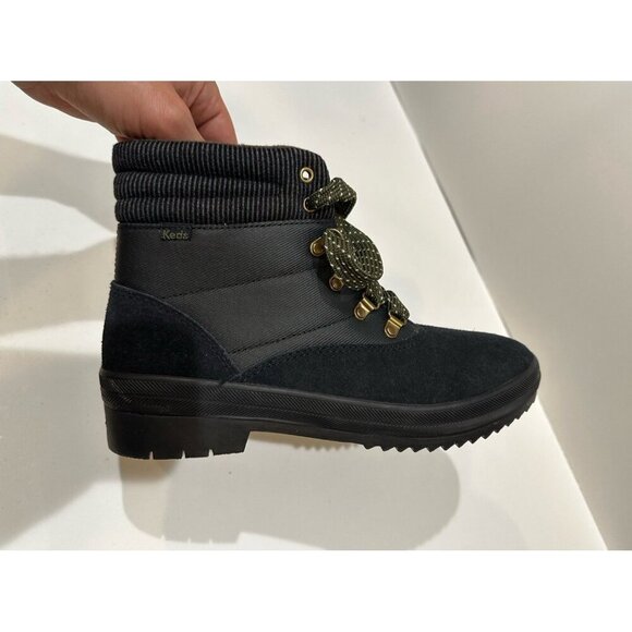 Keds Camp Boot NWOT Suede & Splash Twill w/ Thinsulate Women Size 9.5 US - Picture 8 of 12